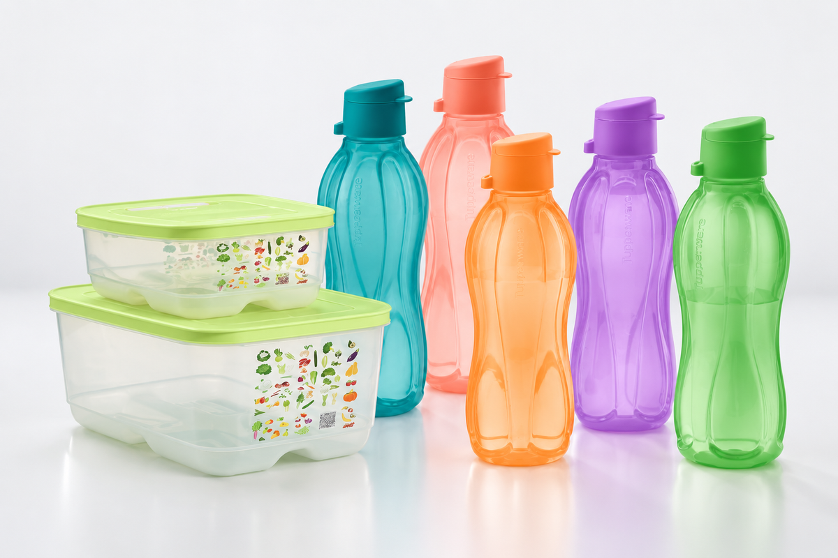 Tupperware Frischhaltedosen und Trinkflaschen