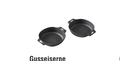 PC Gusseiserne Bratpfannen Set 14 cm