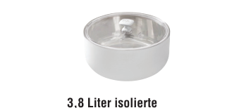 PC 3,8 Liter isolierte Servierschüssel