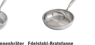 PC Edelstahl-Bratpfanne 25 cm