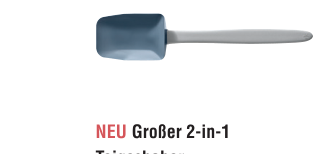 PC Großer 2-in-1 Teigschaber